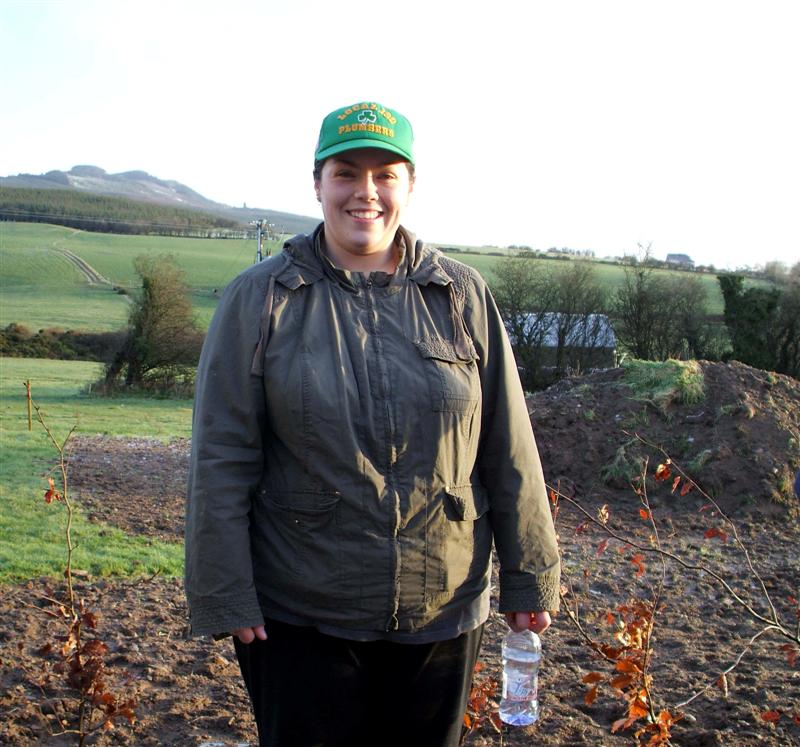 Denise Ryan Climbs The Devils Bit - Jan 2009